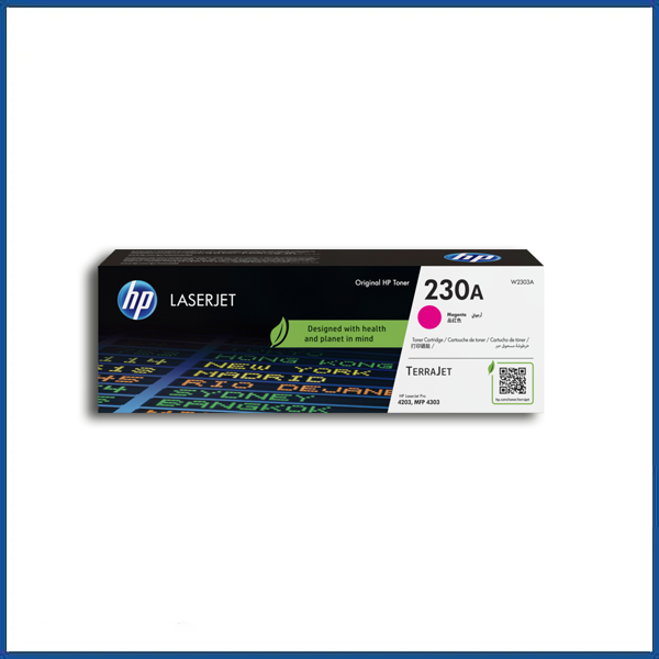 HP 230A Magenta Original LaserJet Toner Cartridge – W2303A in Qatar