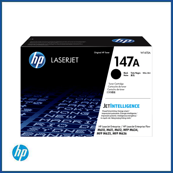 HP 147A Black Original LaserJet Toner Cartridge – W1470A