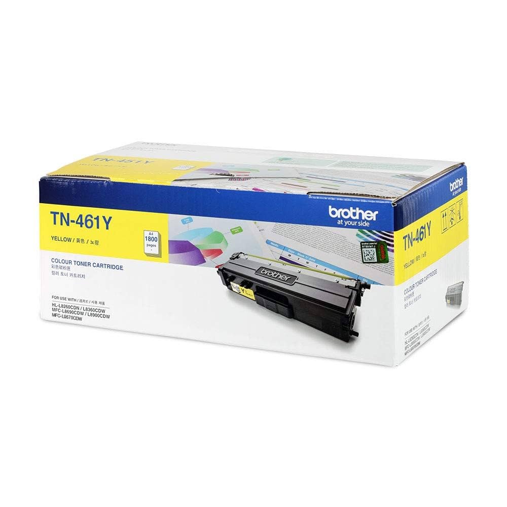 Brother Genuine TN-461Y Yellow Toner Cartridge in Qatar