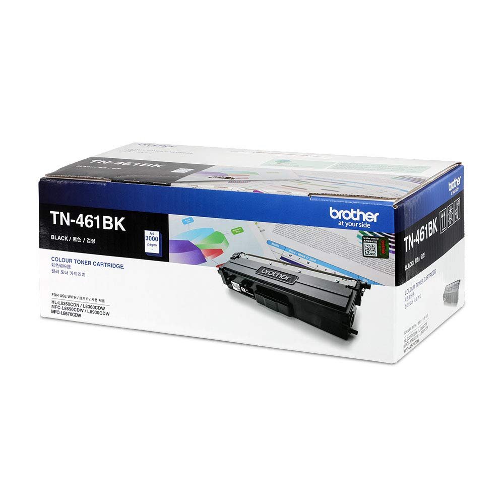 Brother Genuine TN-461BK Black Toner Cartridge in Qatar