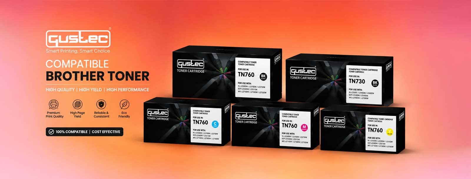 Brother Compatible Toners Supplier in Qatar