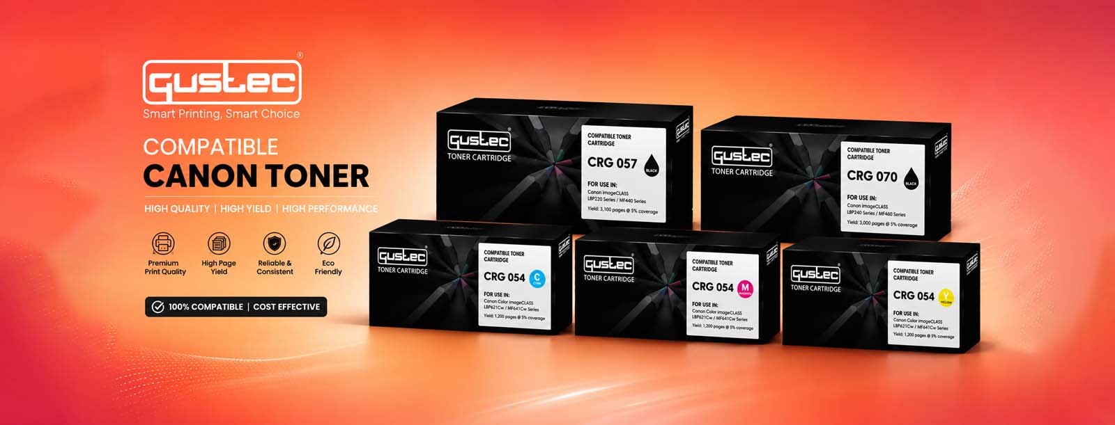Canon Compatible Toners Supplier in Qatar